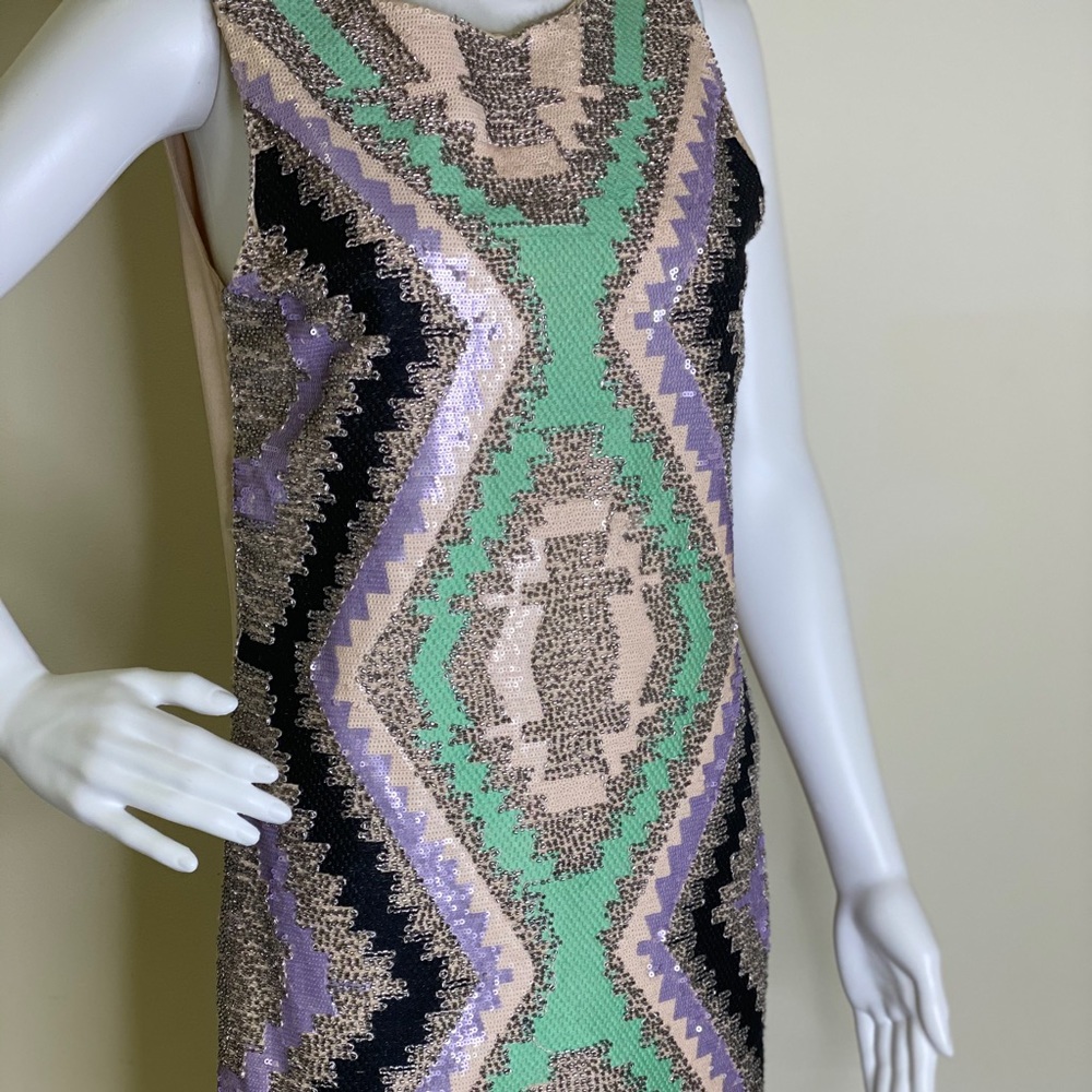 Sequins Abstract Dress
